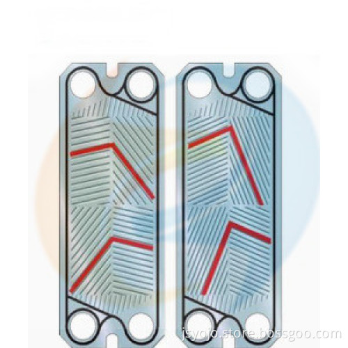 Heat Exchanger Spares Swep Tranter Gx18 Plates (NBR, EPDM, Viton) Gasket Stainless Steel/Ni/Ti Plates
